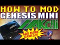 How to Mod a Genesis Mini with Hakchi 3.8! (Add More Games!)