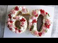 Torta en forma de número | Number Cake | Fiorella cake