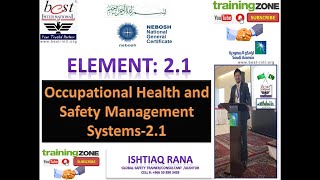 Occupational Health and Safety  Management Systems-2.1 NEBOSH IGC Training