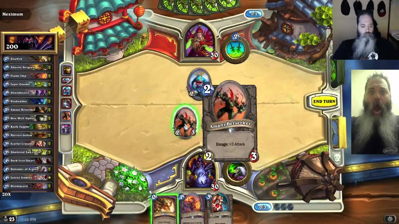Copy of Warlock Zoo Deck vs Rogue ~ HearthStone