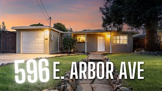 Sunnyvale Home Near Apple & Google | 596 E Arbor Ave | 3 Beds, Updated & Move-In Ready