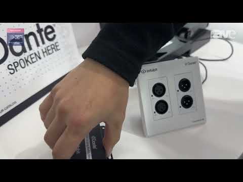 ISE 2025: INFOBIT Exhibits Dante Audio Control Solutions