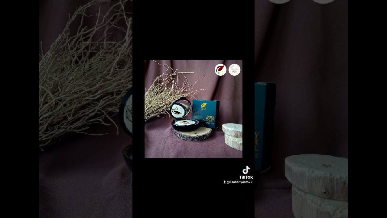 Bedak daily cover natural dan sheer pink SR12