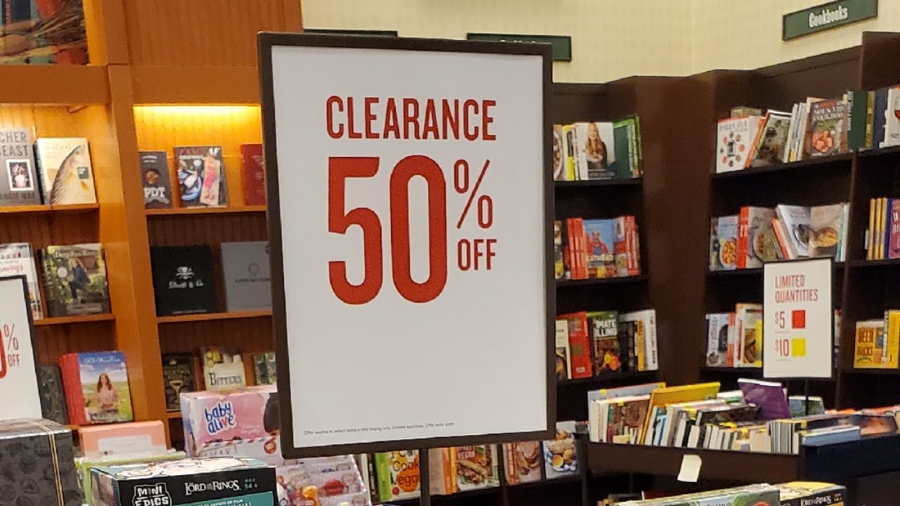 Clearance Finds At Barnes & Noble 50 Off Stock Up On Christmas