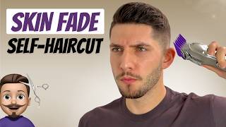 Mid Skin Fade Self-Haircut Tutorial | How To Cut Your Own Hair
