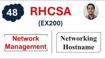 Basic Networking Commands and Hostname || RHCSA Exam Preparation