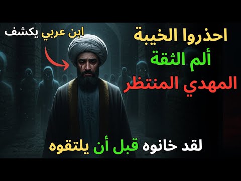 لماذا لا يثق المهدي بأحد بسهولة ابن عربي يكشف محنته الكبرى مع الخيانة