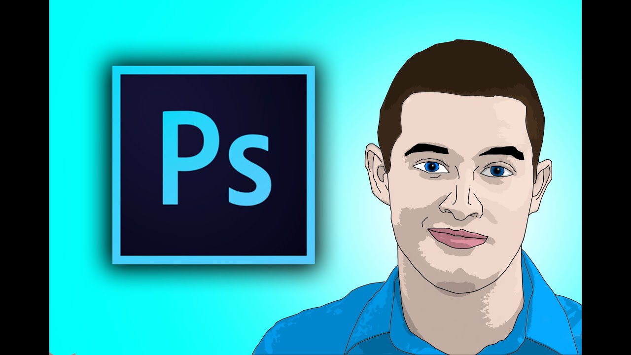 How To Cartoon Yourself  In Photoshop  CC YouTube