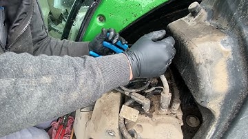 John Deere 8RT 370 DEF-concentratiecode. (Vervanging van DEF-tankkop)