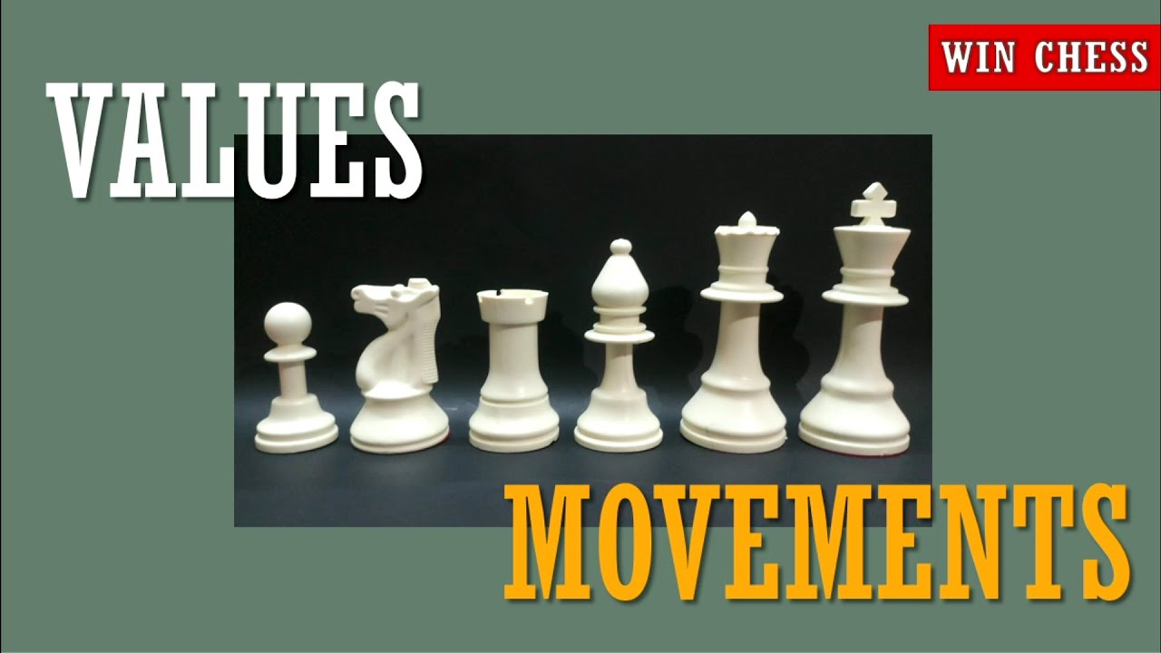 Chess piece value and their movements || How to move the Chess pieces ... Chess Moves
