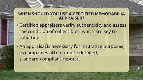 When Should You Use A Certified Memorabilia Appraiser? - The Memorabilia Zone