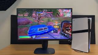 PS5 PRO NO ALIENWARE AW2725DM! FORTNITE EM QHD 120Hz (MONITOR 180Hz FAST IPS)