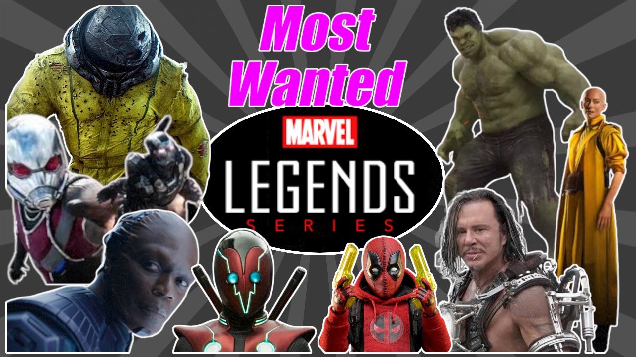 Most Wanted MCU Movie Marvel Legends Hasbro Action Figures
