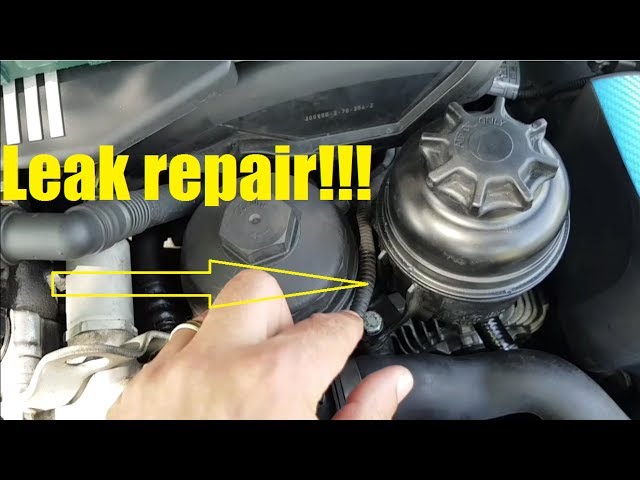 bmw e39 power steering hose replacement