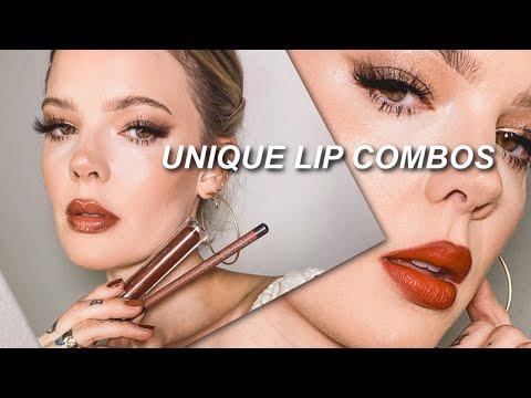 5 LIP COMBINATIONS YOU NEED FOR FALL *totally unique* - matte lipsticks, glossy lips, and nude lips