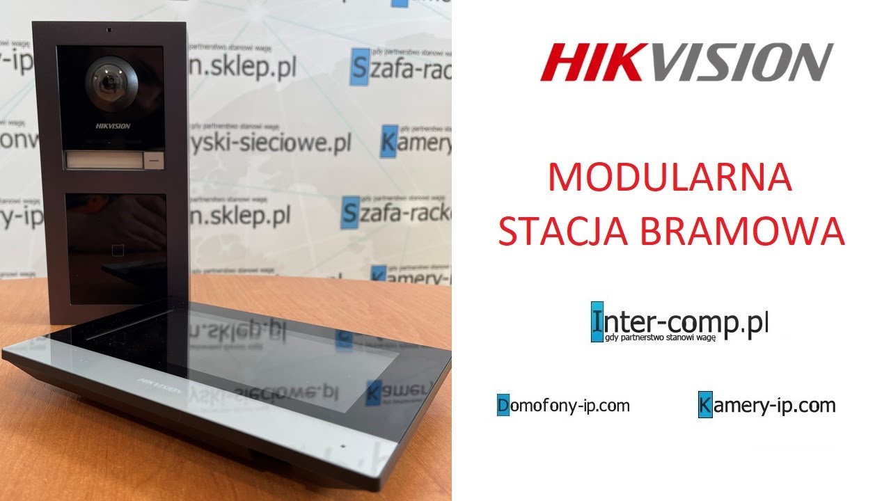 Hikvision - konfiguracja modularnej stacji bramowej / domofonowej - www.kamery-ip.com