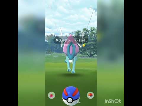 【ポケモンGO】スイクン受け取り