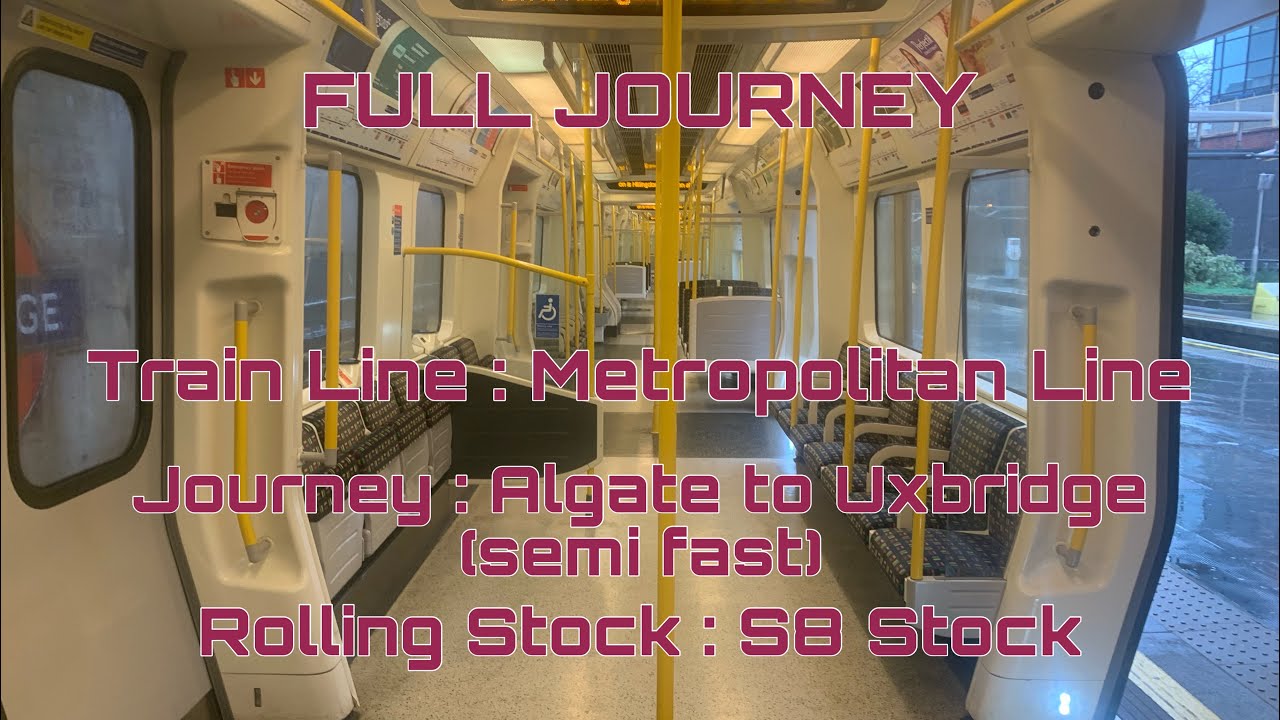Metropolitan Line From Aldgate To Uxbridge semi Fast Full Journey metropolitan-line-from-aldgate-to-uxbridge-semi-fast-full-journey