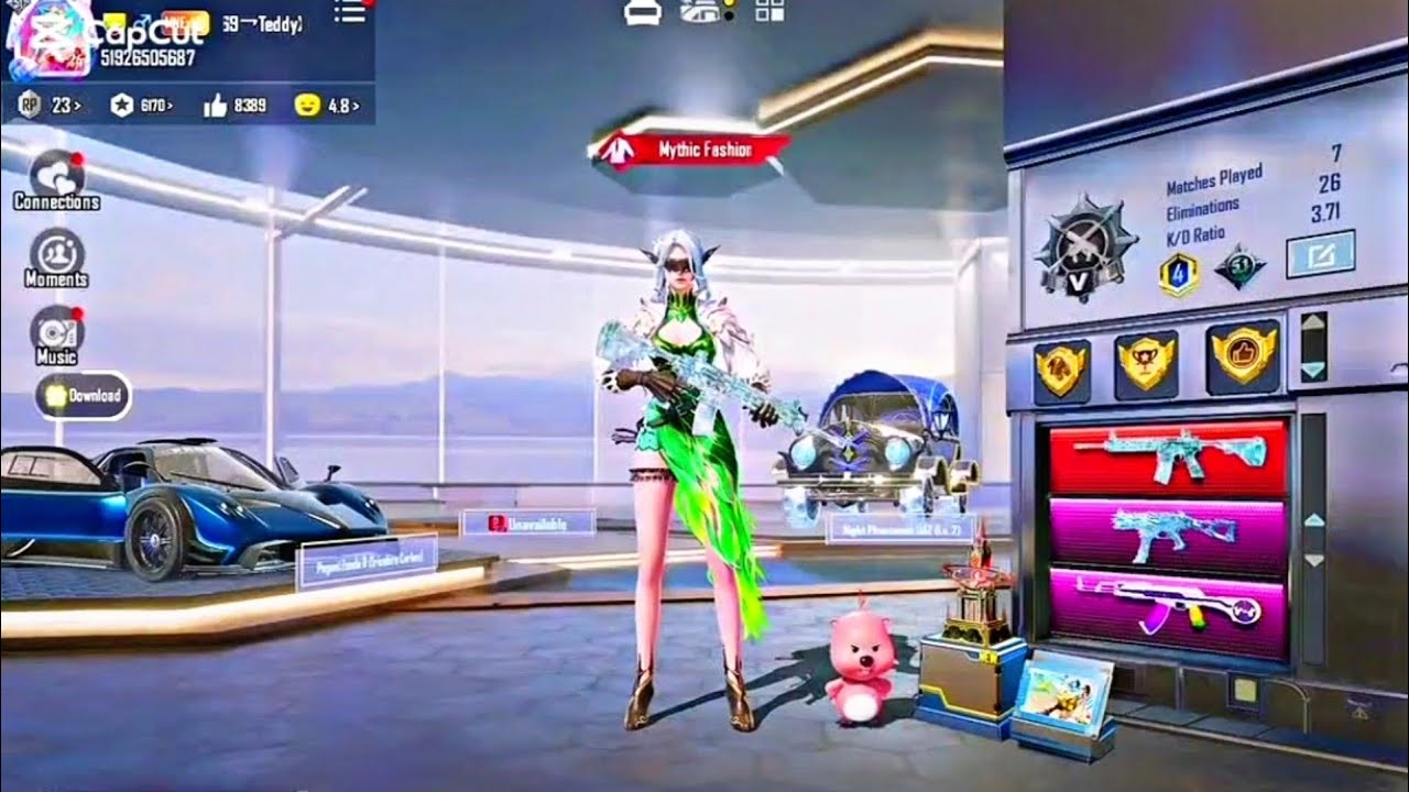 MYTHIC FASHION 52 | FIORE X SUIT KILL MESSAGE | PUBG MOBILE Account For Sale 🤯