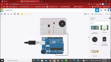 IR receiver and an Arduino to control LED & Buzzer with a remote control Simulation Using Tinkercad.