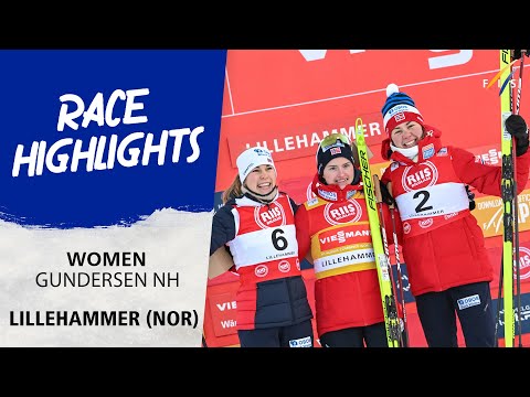 Highlights  Women Gundersen NH Lillehammer 2023 | FIS Nordic Combined World Cup 23-24