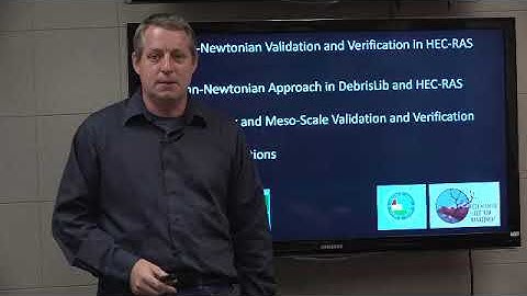 Mud and Debris Flow in HEC-RAS with DebrisLib