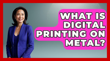 What Is Digital Printing On Metal? - Graphic Design Nerd
