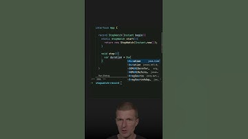 Record as Stopwatch #java #shorts #coding #airhacks