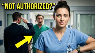 “Not Authorized,” the Chief Surgeon Growled — Then the President’s Escort Saluted *Her*