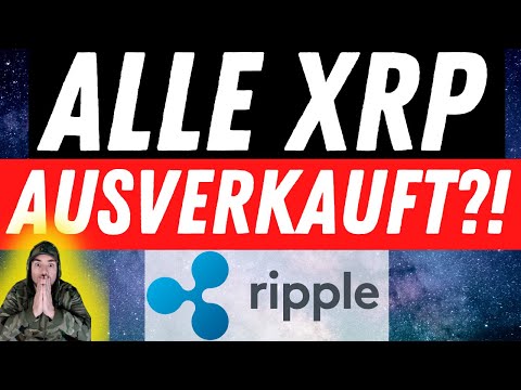 OMG?! XRP BALD WELTWEIT AUSVERKAUFT? RIPPLE verkauft seit Jahren NICHTS AN UNS! Krypto Reaction