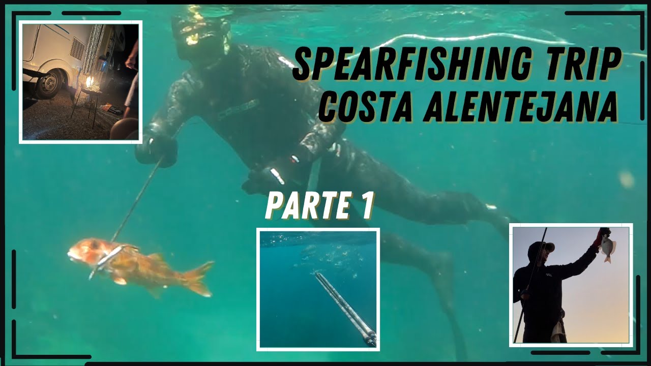 Trip de Caça Submarina(Costa Alentejana)PARTE 1-PORTUGAL