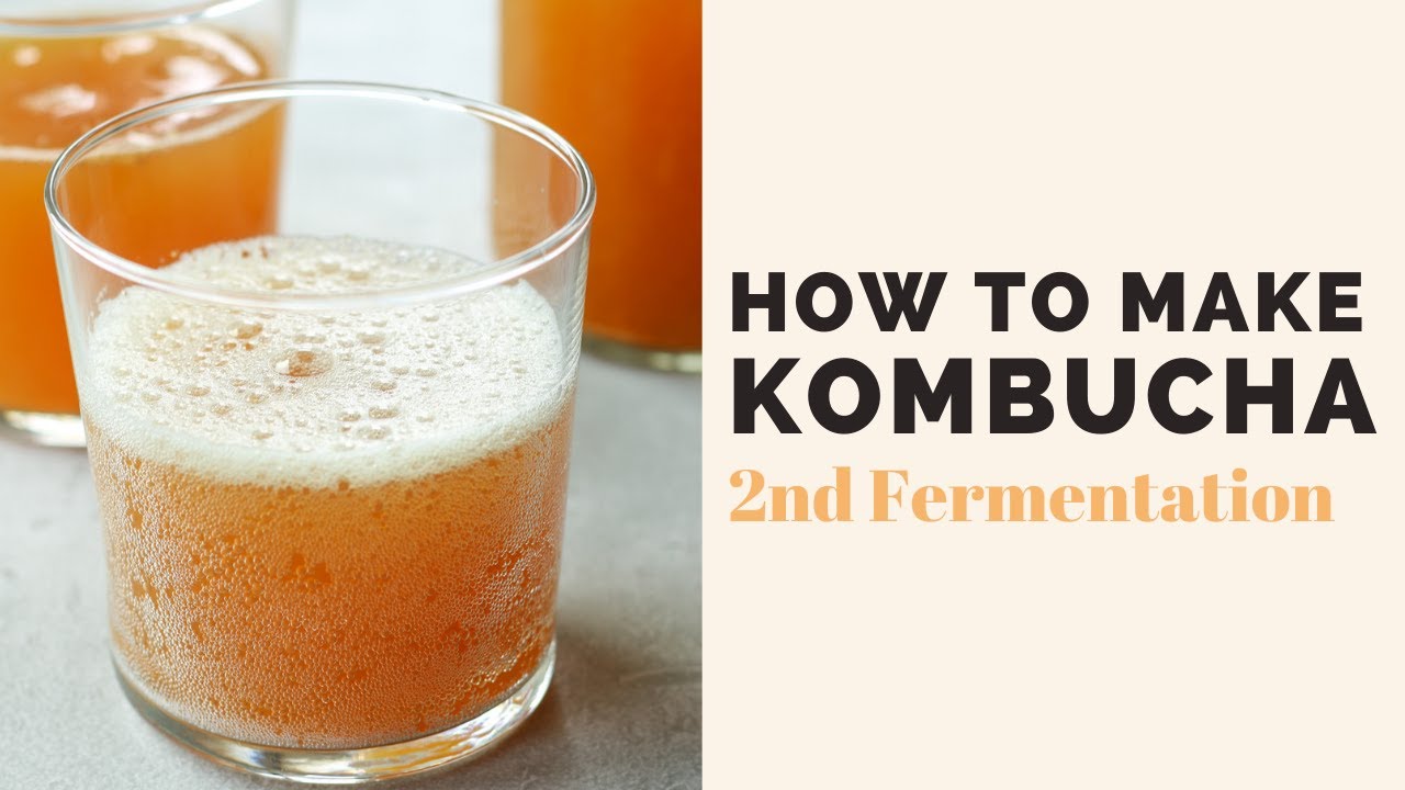 コンブチャ　2本　のぞみ様 フレーバーコンブチャの作り方（2次発酵）| How to make Flavored