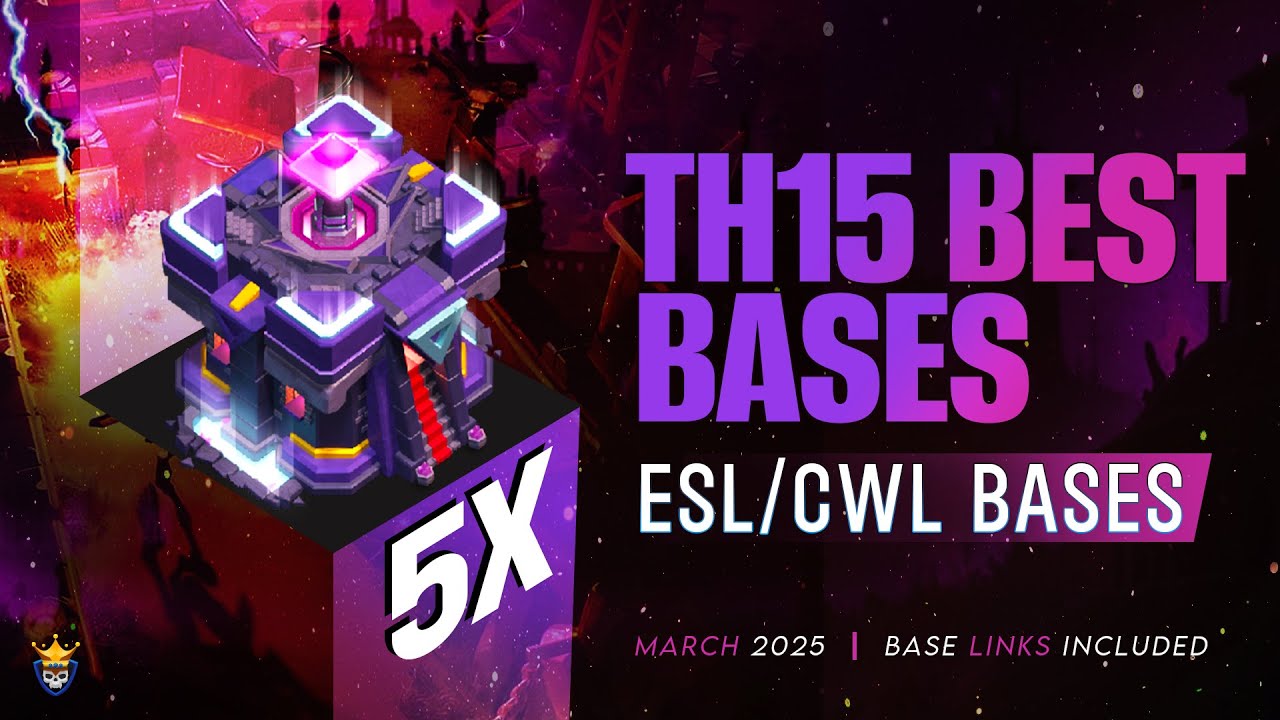 TH15 War Base 2025 for Clash of Clans | Clash Champs