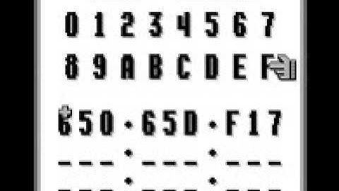 Unused Game Content ~ Game Boy Game Genie Easter Egg Unused Developer Message 1 (This device...)