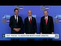 President Trump Participates in an Official Welcome and NATO Family Photo