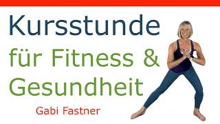 🍎 55 min. Fitness & Health Class | Warm-Up - Cardio - Workout - Stretching, No Equipment