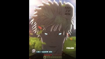 Gojo Vs Sukuna in Minecraft 🌳👿 『 Minecraft X JJK Manga Edit 』