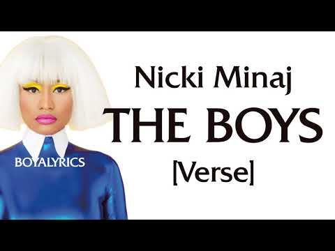 Nicki Minaj The Boys Verse Lyrics