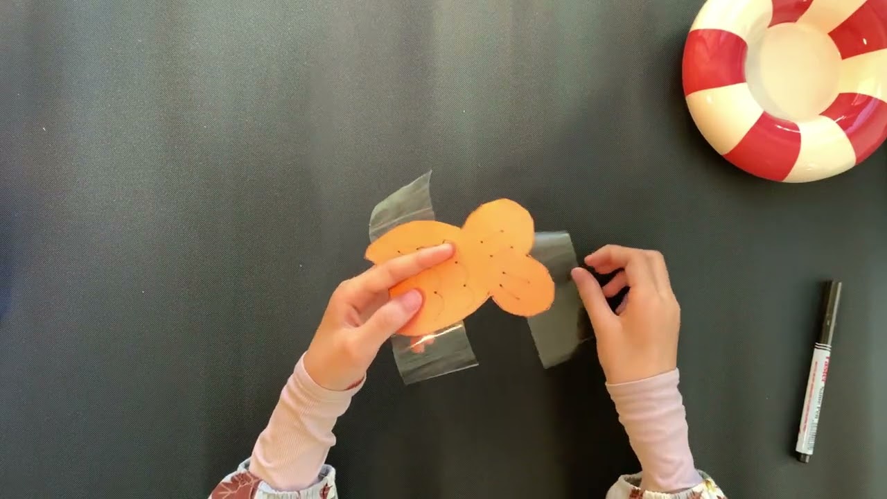 🫧🐟 Cute Little Fish Spitting Bubble Craft | Easy DIY for Kids 🐟🫧