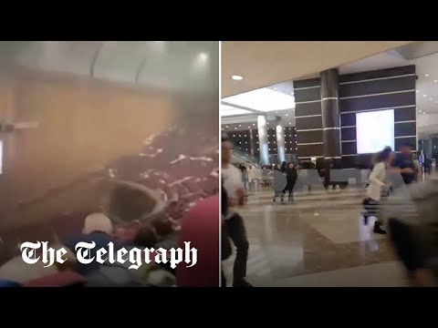 Eyewitness footage inside concert hall during attack | Moscow shooting