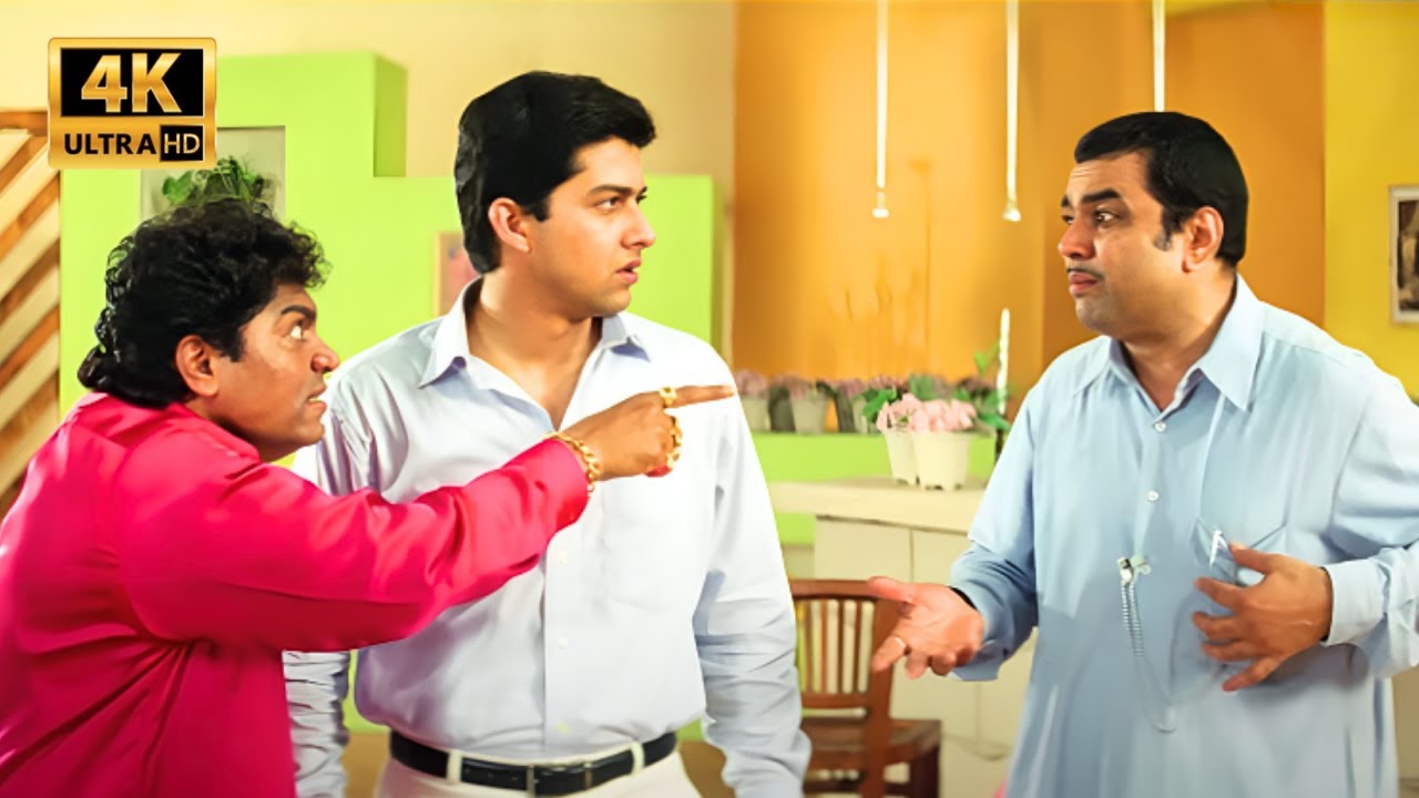 Awara Paagal Deewana Superhit Comedy Scene | Paresh Rawal, Johnny Lever | Hindi Movie | Best Scene