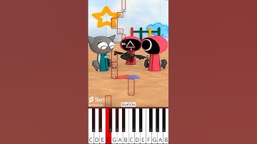 Incredibox Sprunki — Complex Envelopes Squid Game (@yafofaa) - Octave Piano Tutorial
