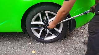 2010 Kia Forte Koup how to torque wheels Kia Forte Lug Pattern