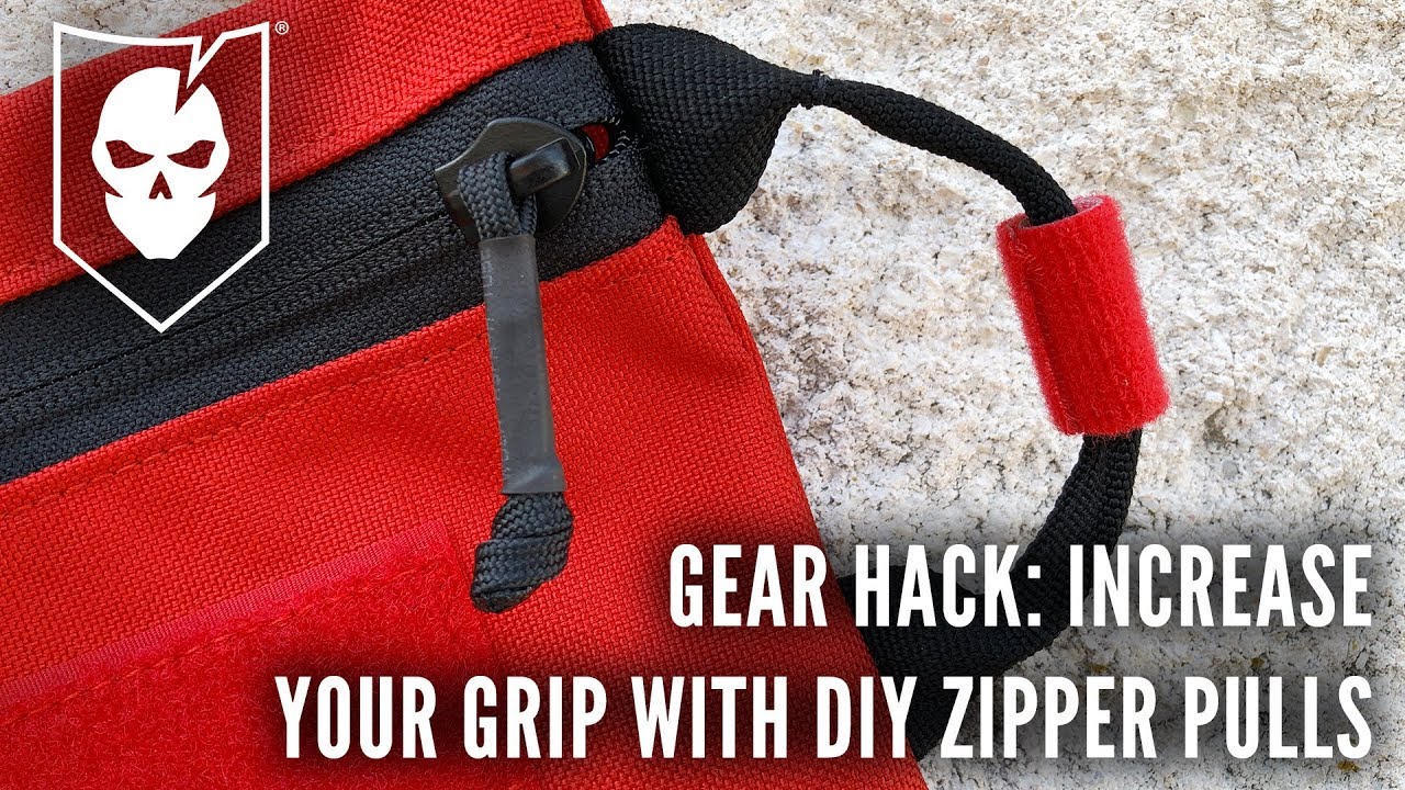 Gear Hack Increase Your Grip with DIY Zipper Pulls YouTube