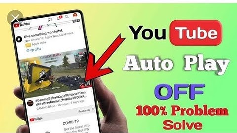 how to solve YouTube autoplay video problem- fix autoplay on home video problem!