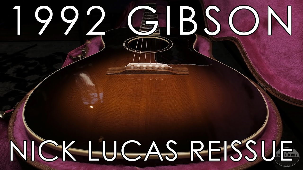 "Pick of the Day" - 1992 Gibson Nick Lucas