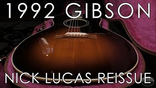 Pick of the Day - 1992 Gibson Nick Lucas