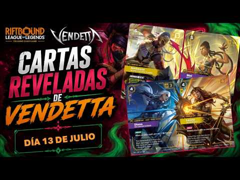 QUE BONITOS LOS NUEVOS ARTES!! | REVEALS VENDETTA | RIFTBOUND