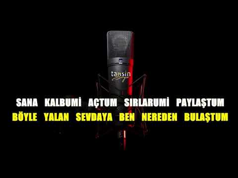 Sinan Sami - Adam Gibi Sevgili / Karaoke / Md Altyapı / Cover / Lyrics / HQ