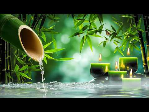 Peaceful Piano Music + Water Sounds 🌱 Zen Relaxation, Stress & Anxiety Relief
